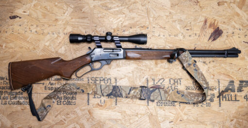 Marlin 336CS 30-30Win Police Trade-In Rifle with Scope and JM Stamp