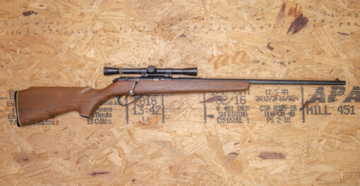 Marlin 80 22 S/L/LR Police Trade-In Rifle w/Weaver Scope (Mag Not Included)